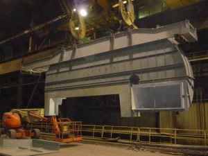 Montage Absaughaube / installation of the exhaust hood