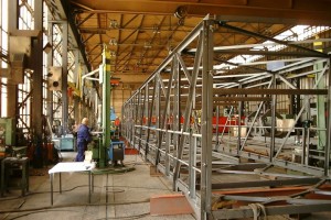 Bandanlagen für Stahlwerke / Conveyor system for a steel mill